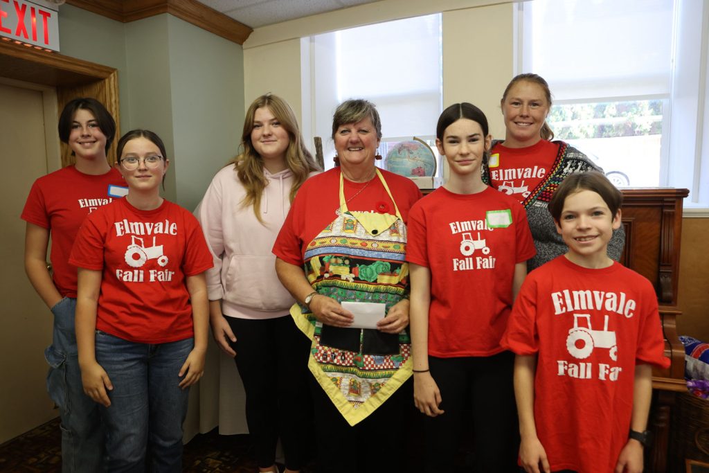 Members of the Junior Director Program at Elmvale Fall Fair